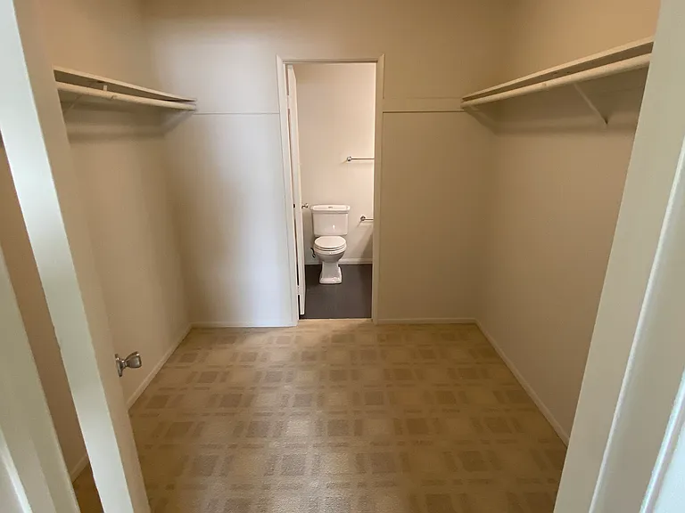 Walk-in closet & en suite bathroom