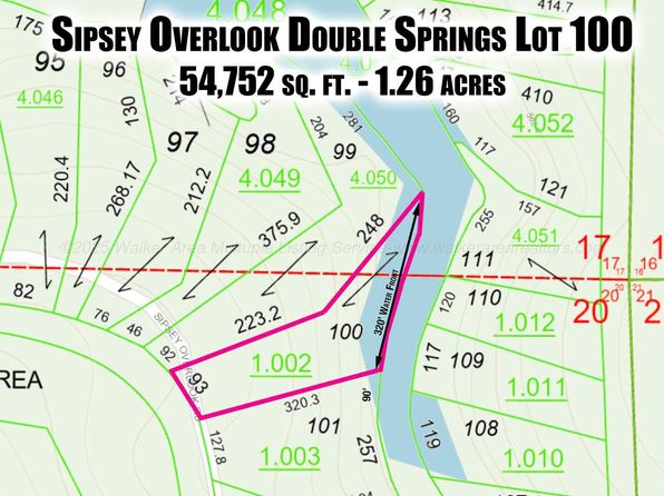1005 Sipsey Overlook Rd, Double Springs, AL 35553