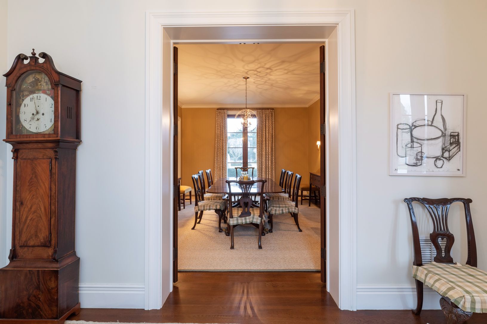  Hallway Entry and Dining Room 