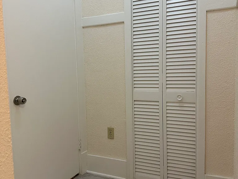 Bathroom dressing area.