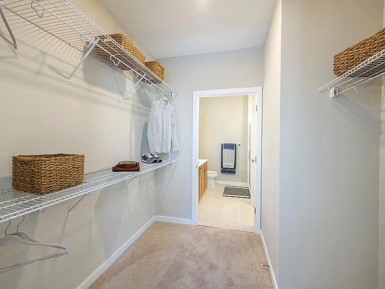 Model Apartment Large Closet