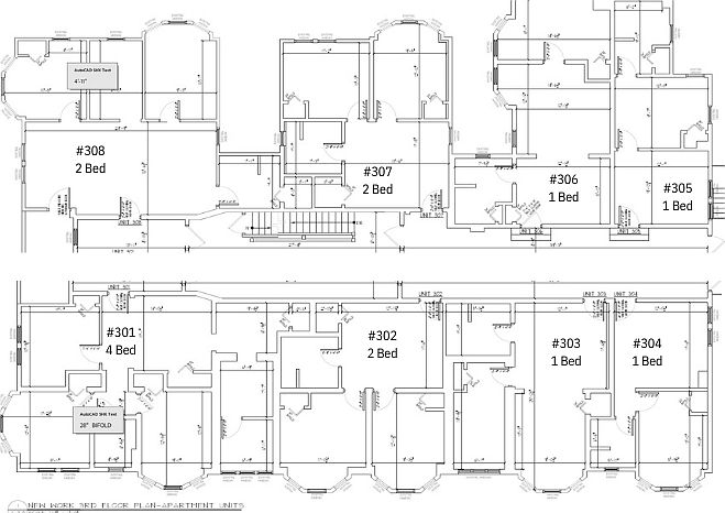 Third floor floorplan