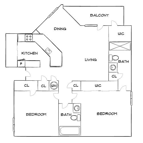 Floor plan Design 2A