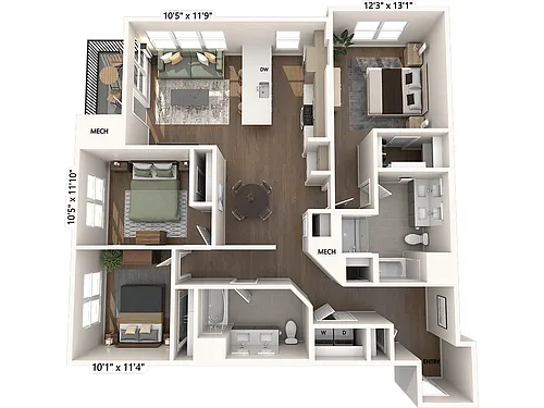 Floor plan CM05-A
