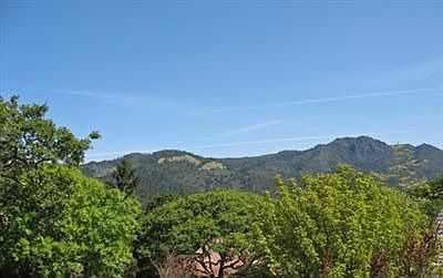 View from living room/front deck