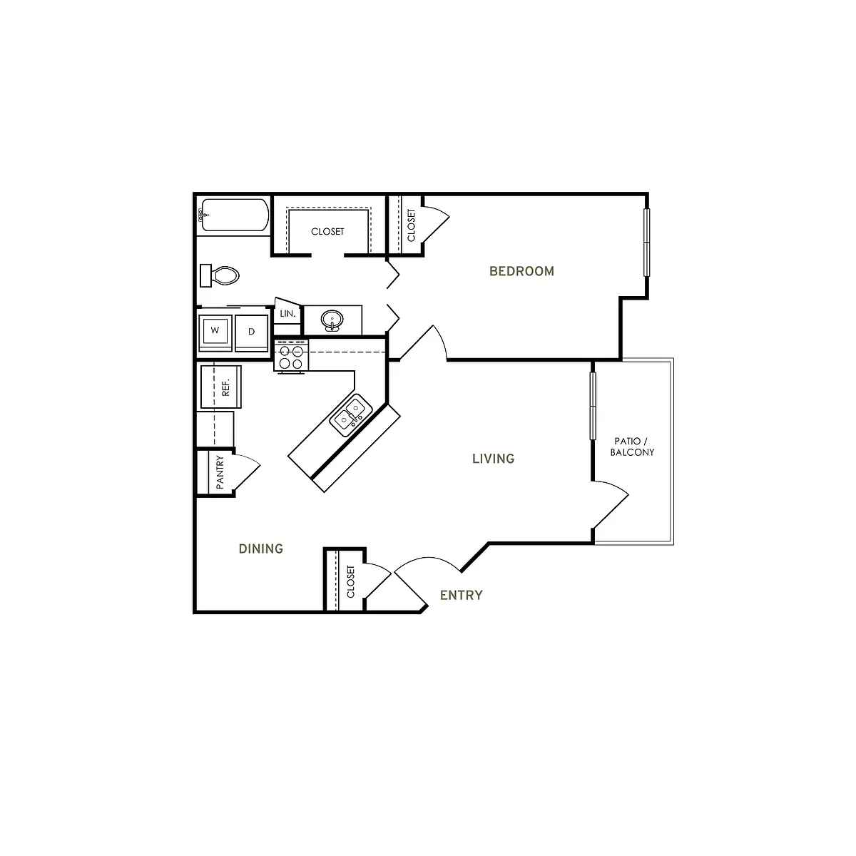 Floor plan A3 Renovated