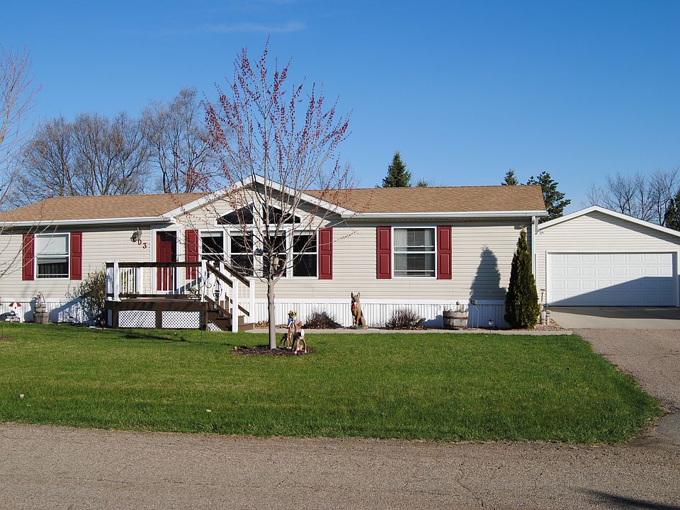 Dbl wide home with garage