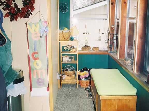 side porch/mudroom