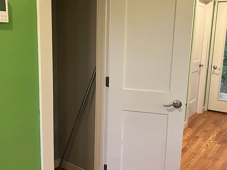 Hall closet