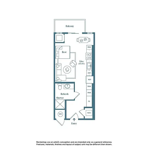 Floor plan Betasso
