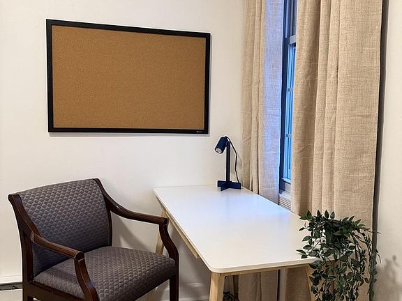 Big Table/Desk and Chair with Work Lamp