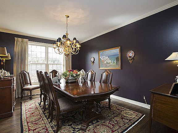 Elegant formal dining room