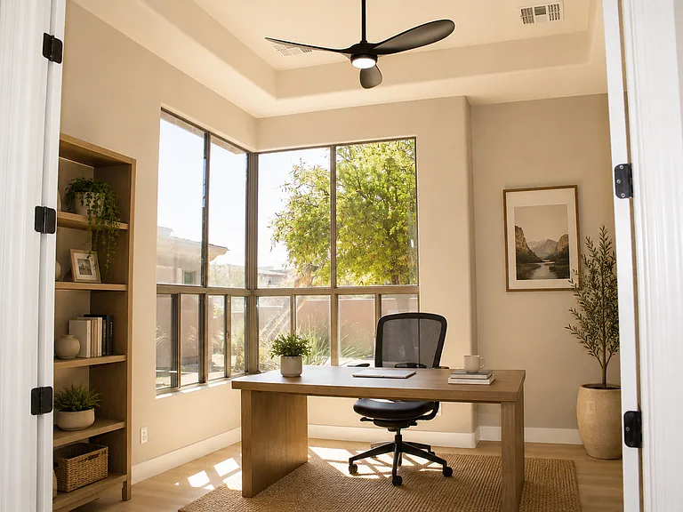 Den/Home Office- Virtually Staged