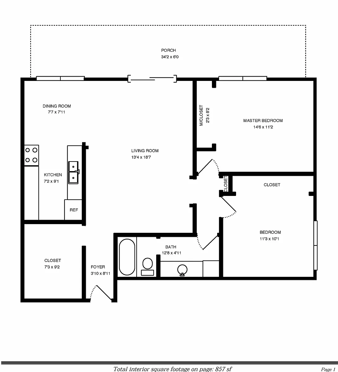 Floor plan 2X1