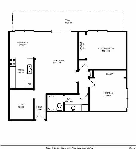 Floor plan 2X1