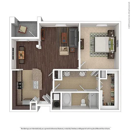 Floor plan A1G