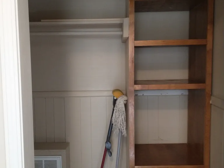 Mudroom storage area