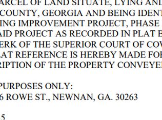 26 Rowe St, Newnan, GA 30263