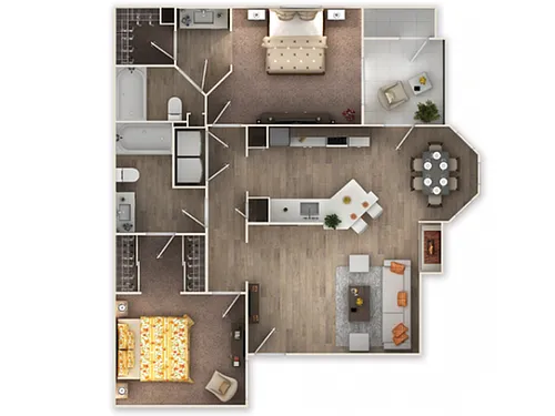 Floor plan Brittany