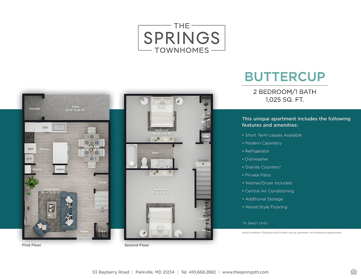 Floor plan Buttercup