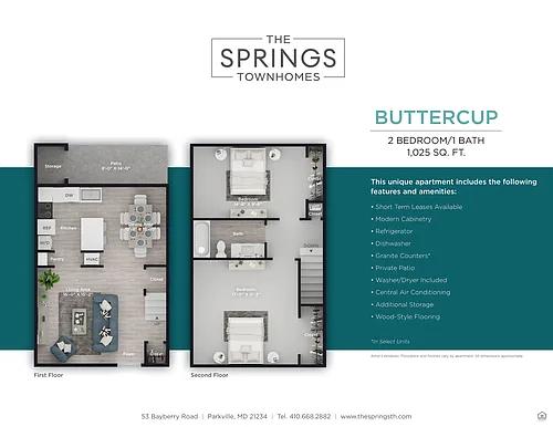 Floor plan Buttercup