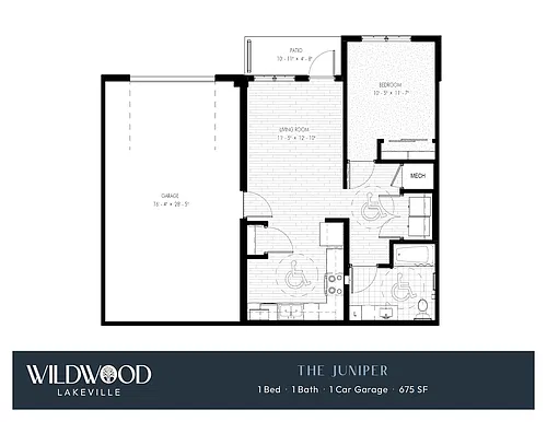 Floor plan The Juniper - ACC