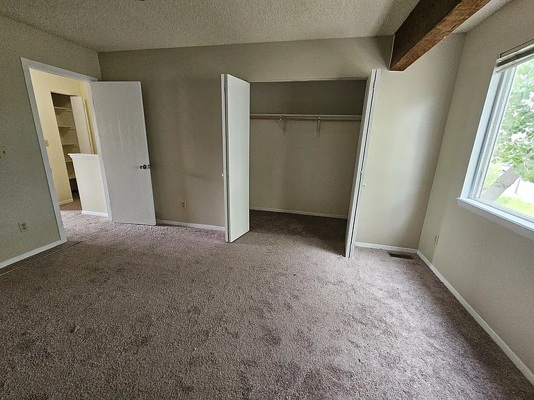 Large master closet