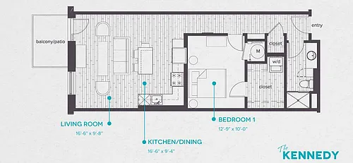 Floor plan The Kennedy