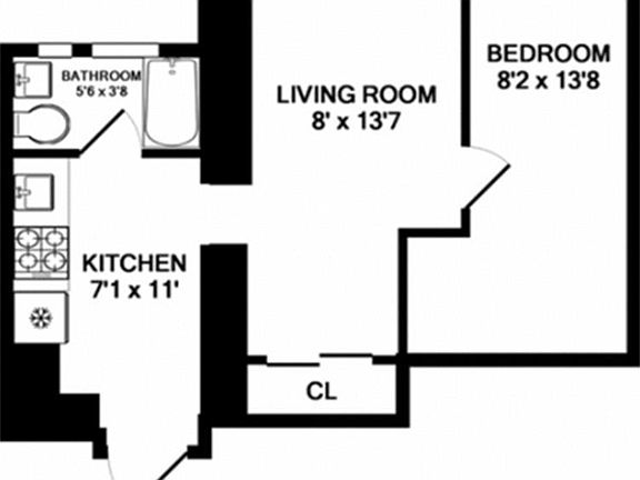 2nd image of 242 E 10th St APT 28
