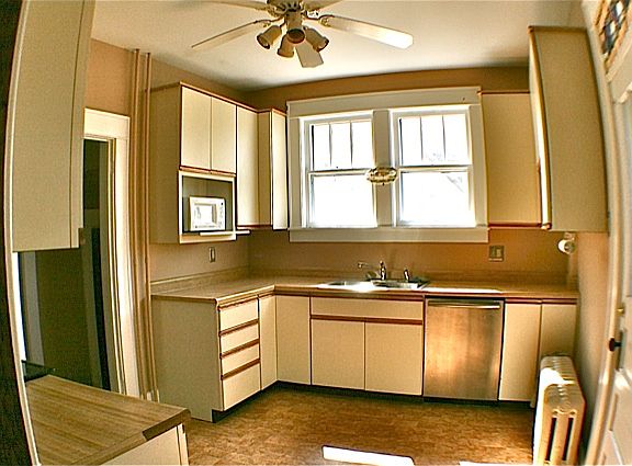 Stainless Steel Appliances in Kitchen