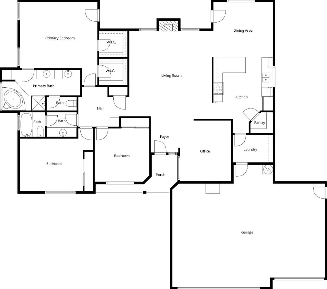 Custom Built Country Home — Photo 2