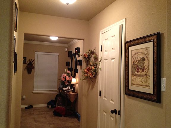 Hallway and 1/2 bath