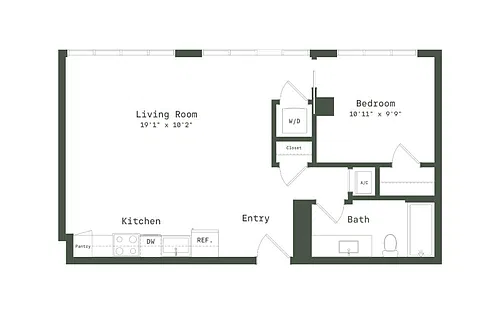 Floor plan PC5