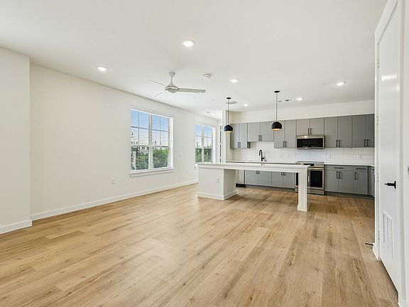 Gray Scheme with Open Concept Living