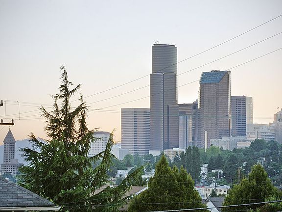 View of Seattle skyline