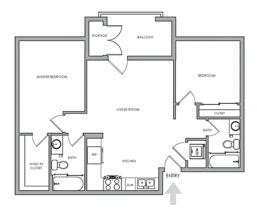 Floor plan Arroyo