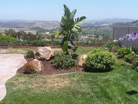 View from kitchen and breakfast nook