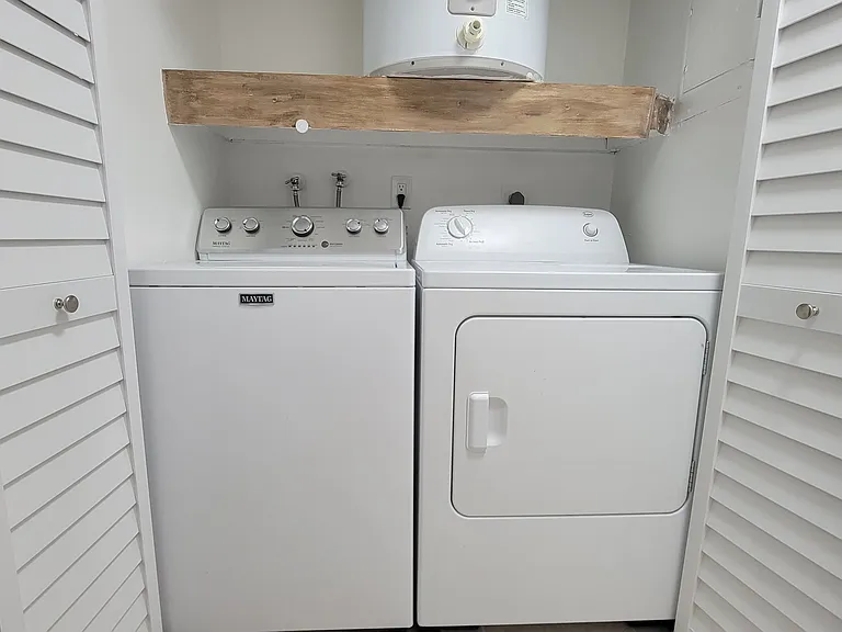 Washer and Dryer in the apartment