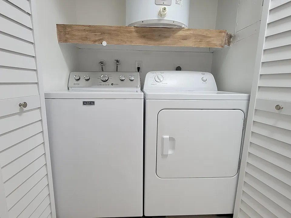 Washer and Dryer in the apartment