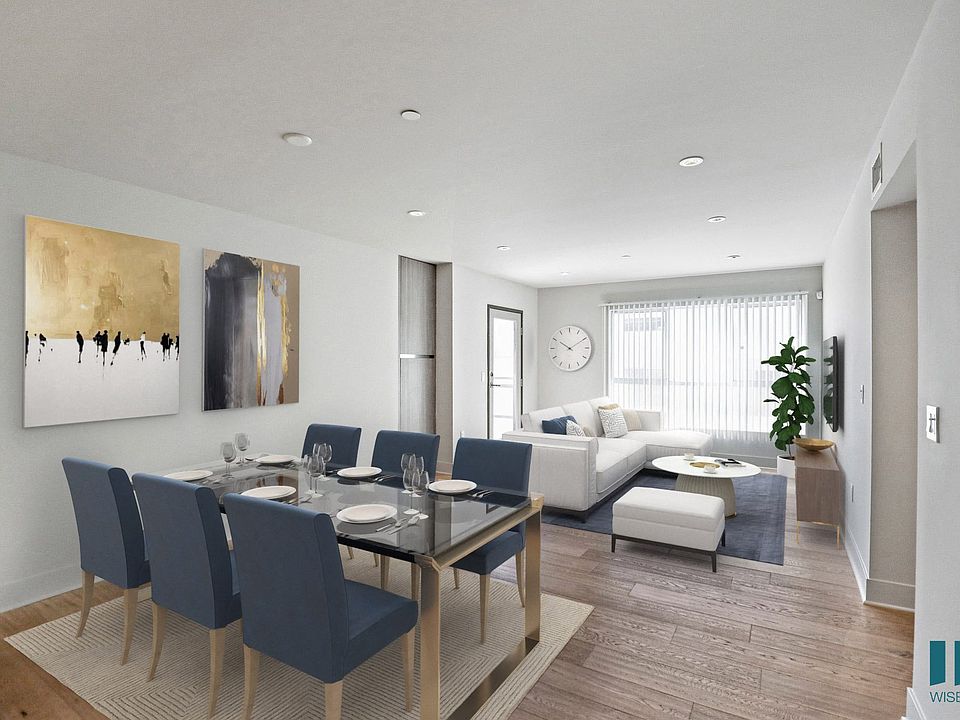 Dining and Living Room with Patio