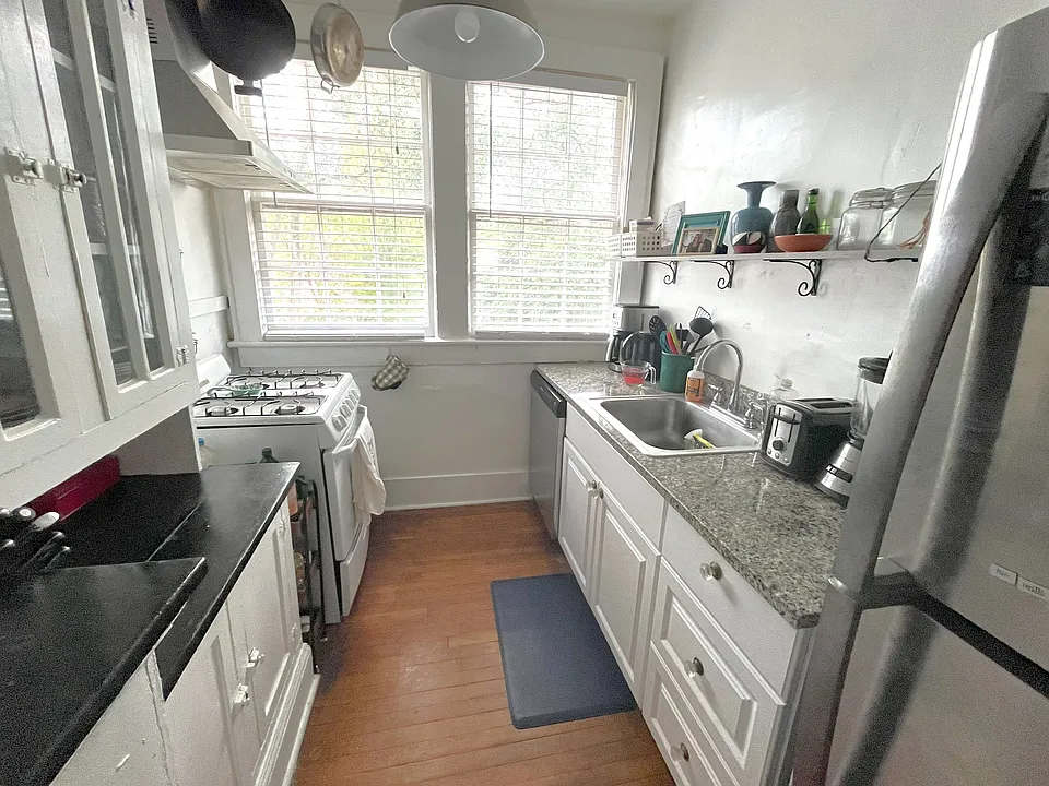 Updated stone kitchen countertops!