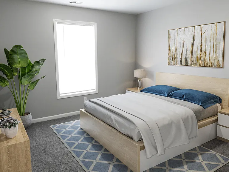 Two Bed, One Bath, Style 1