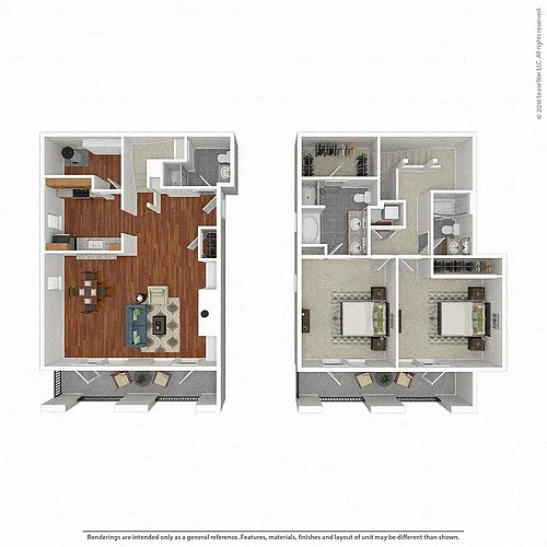 Floor plan Townhouse