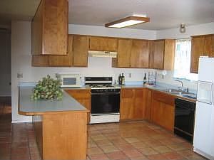 spacious kitchen
