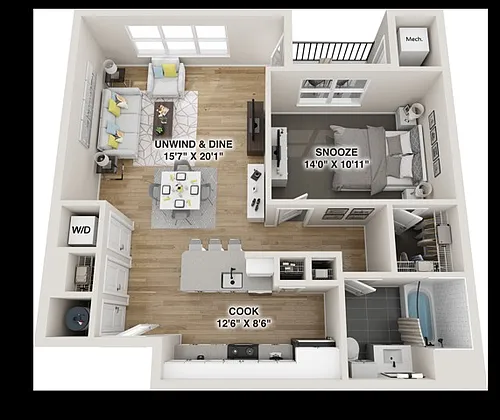 Floor plan Ernston