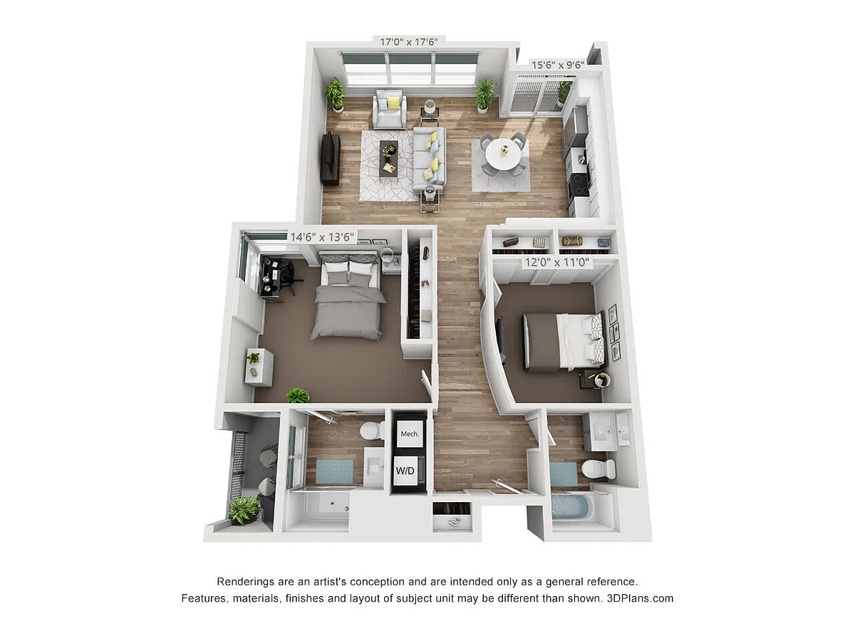 Floor plan Portland