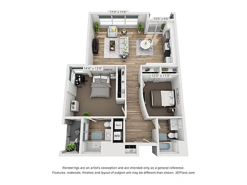 Floor plan Portland