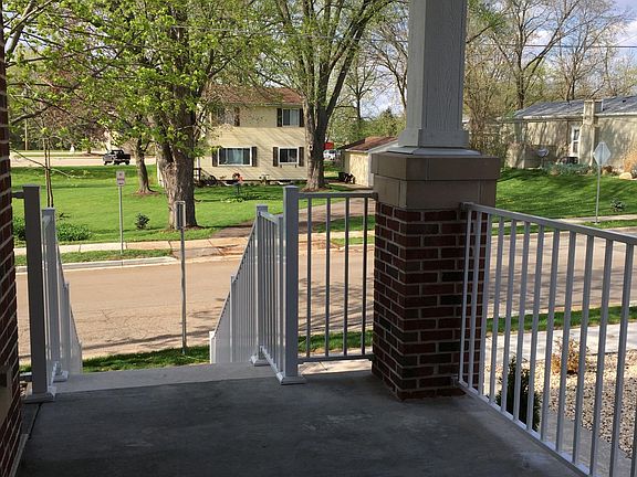 Large patio with private entrance