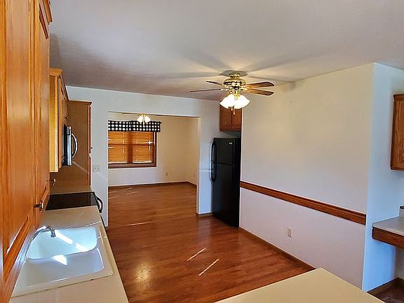 View into dining room