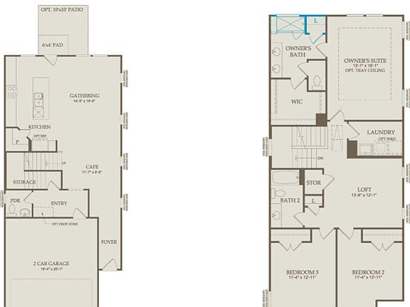 Floor Plan Level 1 Level 2
